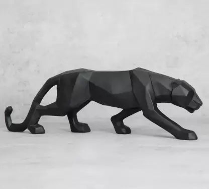 Resin Black Panther Statue