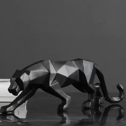 Resin Black Panther Statue