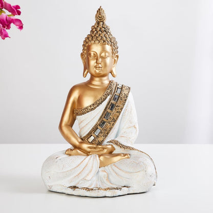 Resin Meditation Buddha Statue