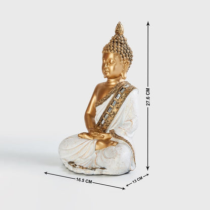 Resin Meditation Buddha Statue