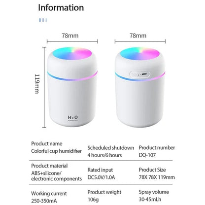 H2O Colorful Humidifier