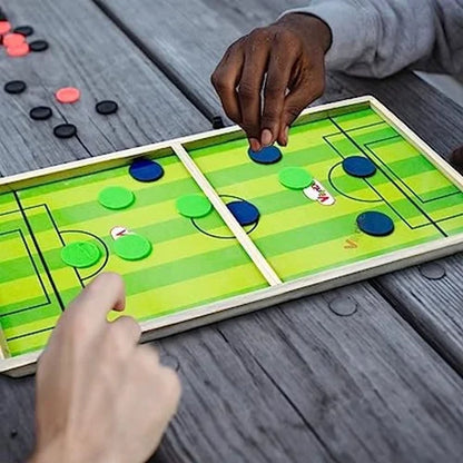 3-in-1 String Hockey Table Board with Ludo and Snakes & Ladders – Best Gift for Kids