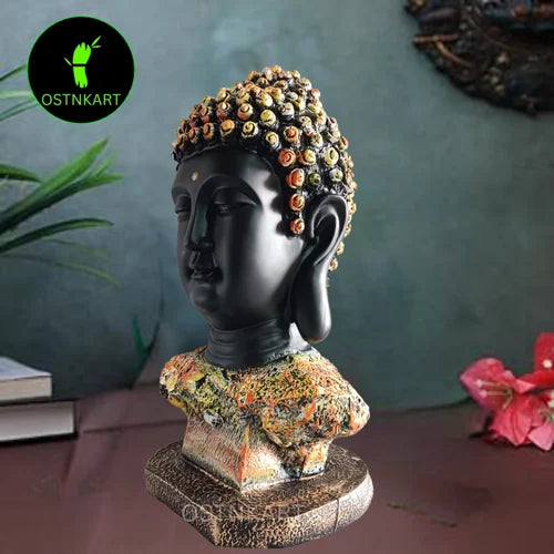 Resin Buddha Face Statue