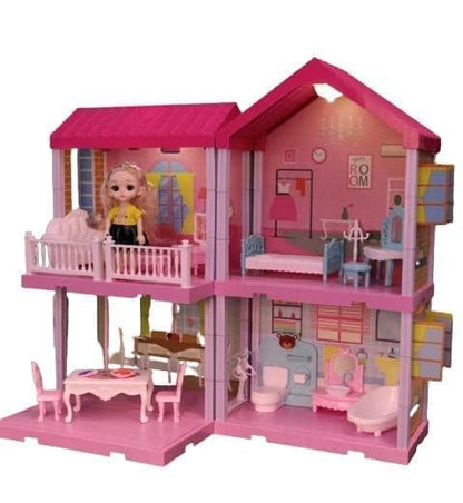 AP Kids Toys Dream Palace Doll House | The Ultimate Role-Play Playset for Girls (Ages 3-8)