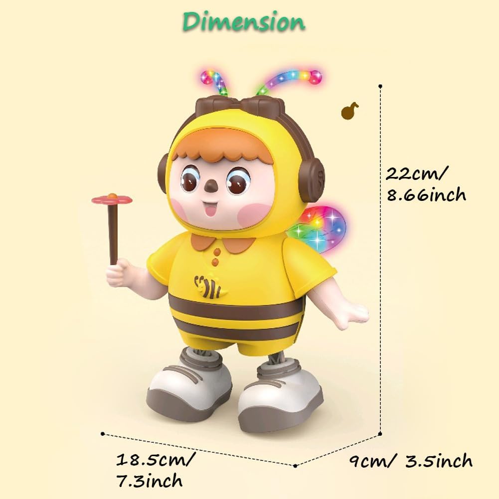 Bee Musical Toy - Lovely Dancing Bee Toy for Babies