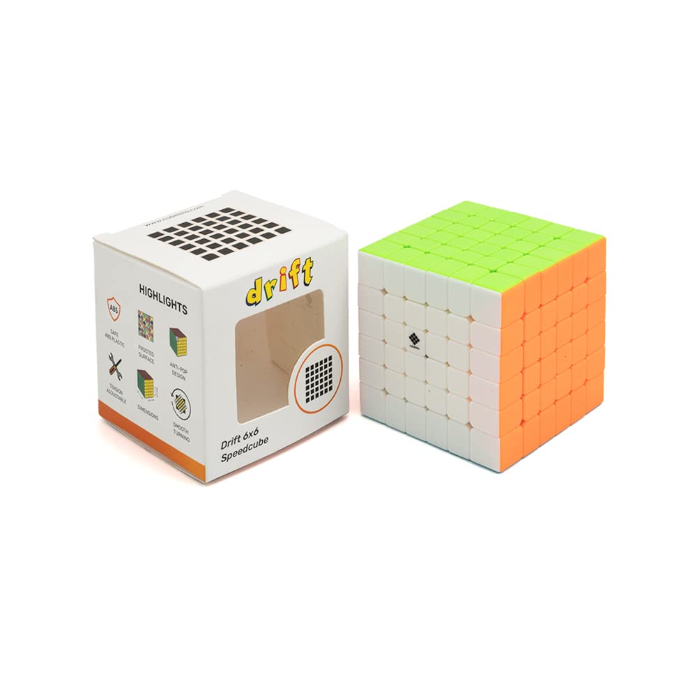 StackCart 6x6 Stickerless Puzzle Speed Cube Magic Cube Puzzle