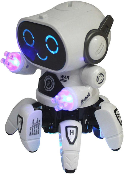 Bot Robot Pioneer Colorful Lights, Music & Dancing Robot Toy