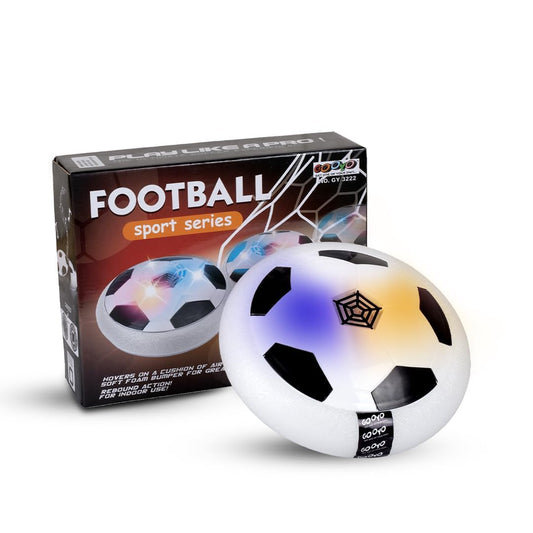 Floating Hover Football with Colorful Flash Light – Indoor & Outdoor Pro Air Football Game for Kids