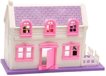 Bluebell 34-Piece Doll House Play Set for Girls – Complete with Furniture and Realistic Details