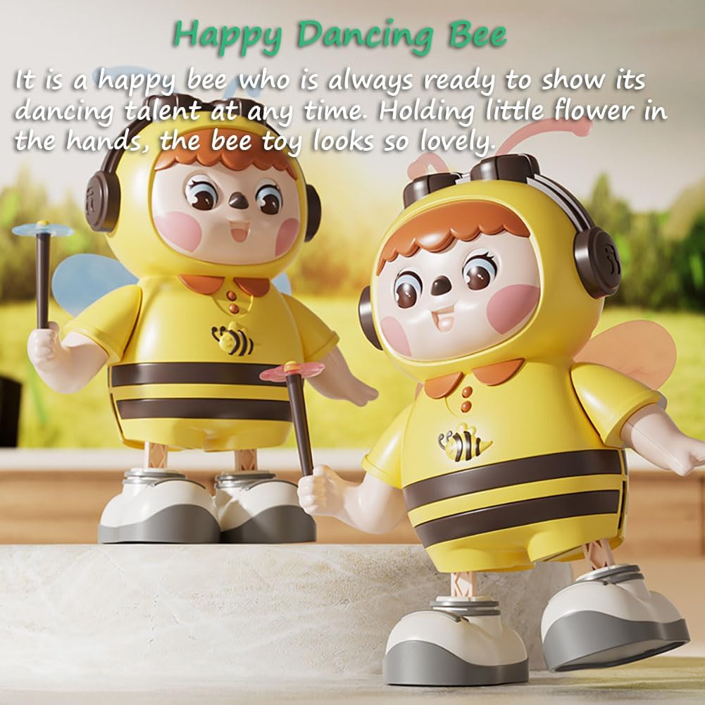 Bee Musical Toy - Lovely Dancing Bee Toy for Babies