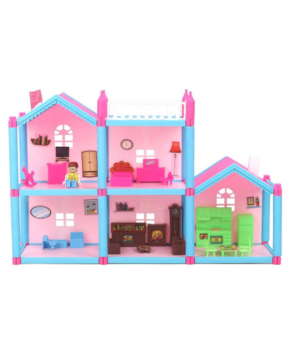 AP Kids Toys Dream Palace Doll House | The Ultimate Role-Play Playset for Girls (Ages 3-8)