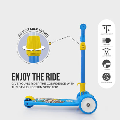 NHR Smart Kick Scooter for Kids – Adjustable, Foldable, and Perfect for Adventure!