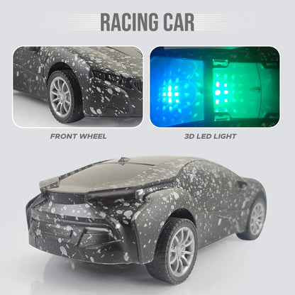 3D Remote Control Lighting Famous Car for Kids