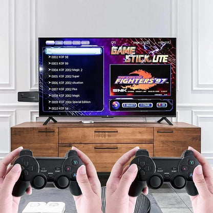 USB Wireless Console Game Stick Built-in 3000+ Classic Games | Dual Player Support