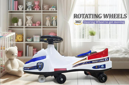 Soulmate Twisted Police Ride-On Toy Car for Kids – Adventure, Imagination, and Realistic Fun!