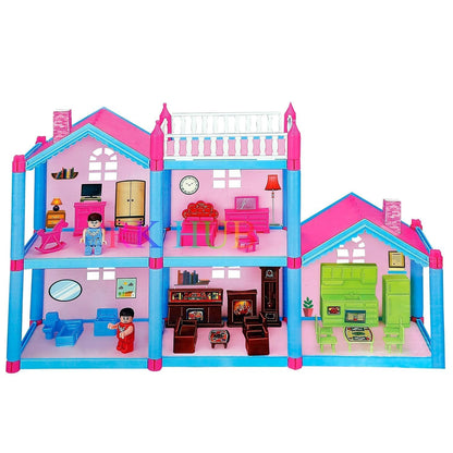 AP Kids Toys Dream Palace Doll House | The Ultimate Role-Play Playset for Girls (Ages 3-8)