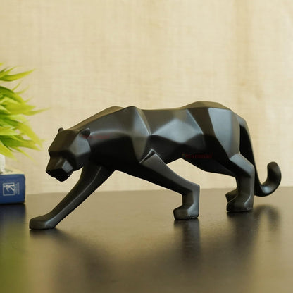 Resin Black Panther Statue