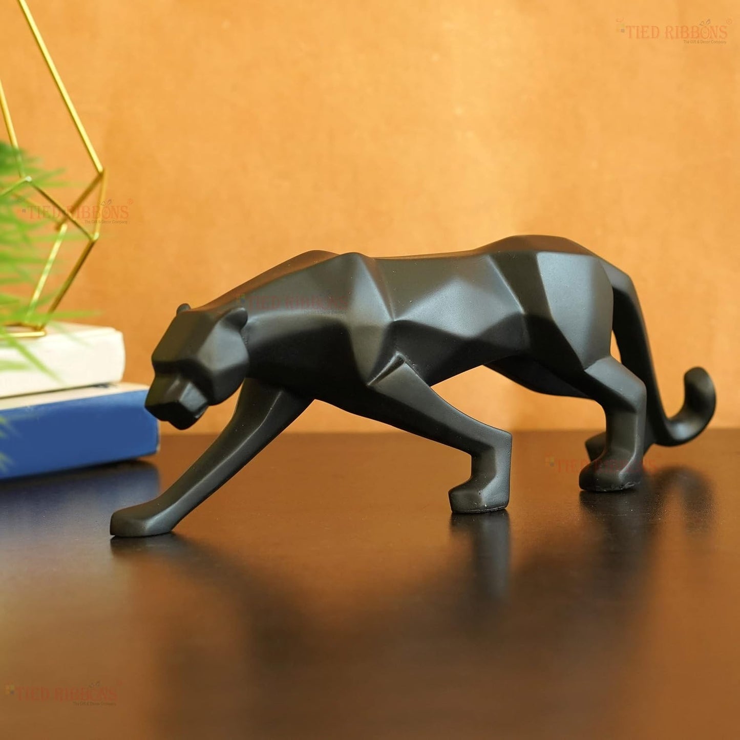 Resin Black Panther Statue