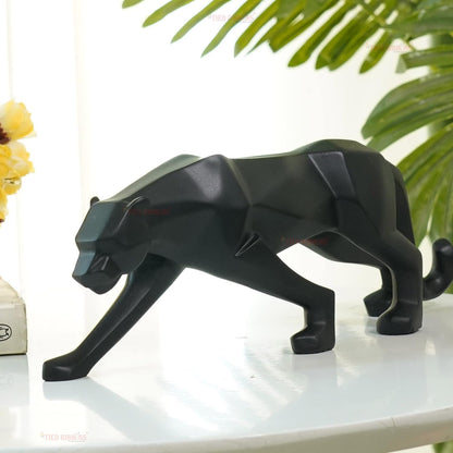 Resin Black Panther Statue