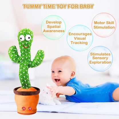 Chiller Rechargeable Talking Cactus Toy for Kids – Fun, Interactive, and Educational!