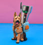 Cute Dog Pen Stand Showpiece