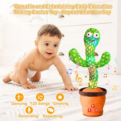 Chiller Rechargeable Talking Cactus Toy for Kids – Fun, Interactive, and Educational!