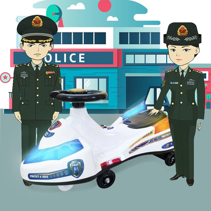 Soulmate Twisted Police Ride-On Toy Car for Kids – Adventure, Imagination, and Realistic Fun!