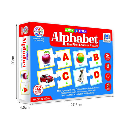 RATNA'S Educational Alphabet Jigsaw Puzzle – Fun Learning for Kids!