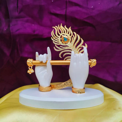 Krishna Hand With Fluit Statue