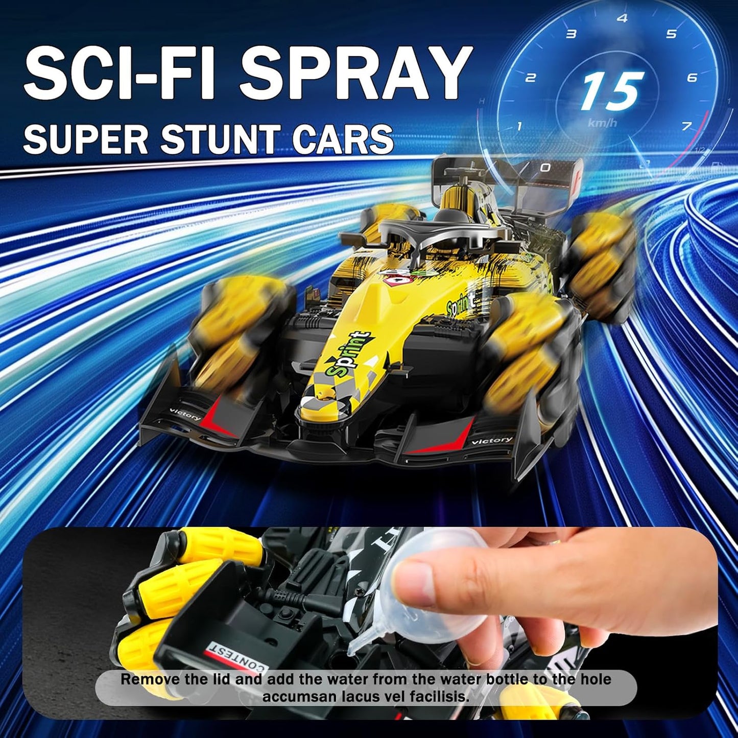 Gesture Sensing Remote Control F1 Stunt Car – The Ultimate Racing Adventure for Kids