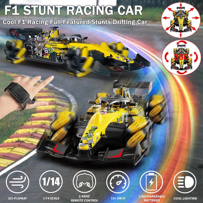 Gesture Sensing Remote Control F1 Stunt Car – The Ultimate Racing Adventure for Kids