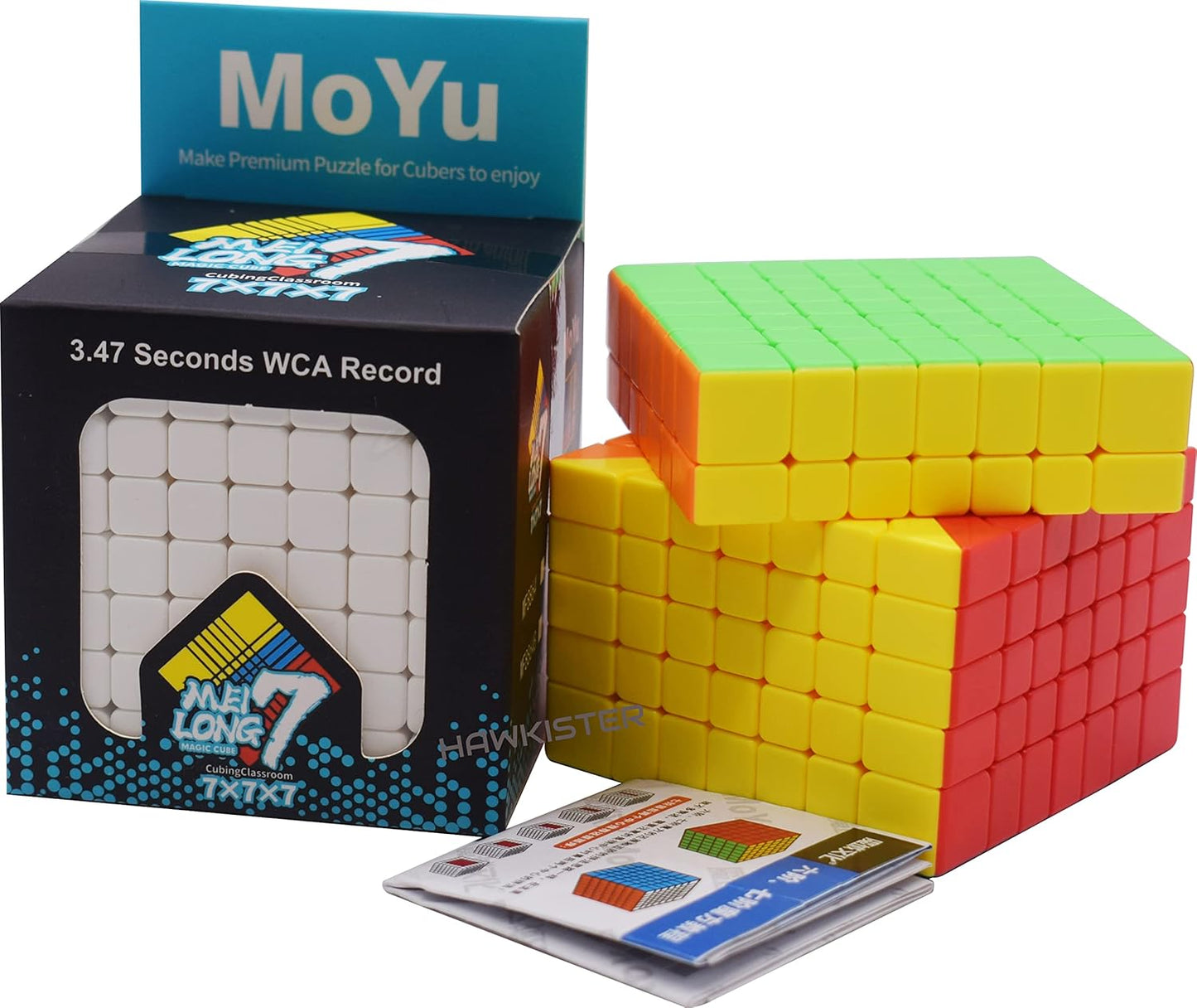 StackCart 7x7 Stickerless (Magnetic) Puzzle Speed Cube