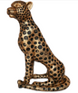 Resin Cheetah Sitting Statue