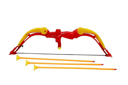 Multicolor Plastic Archery Bow and Arrow Toy Set