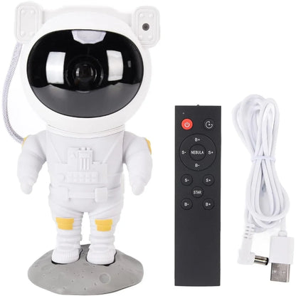 Astronaut Galaxy Projector with Remote Control (360° Adjustable, Timer, Kids)