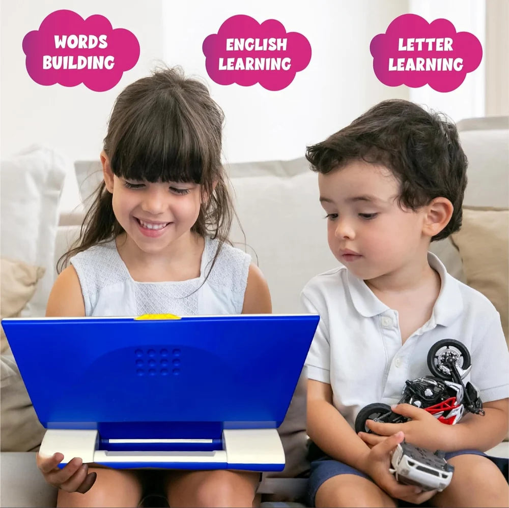 Educational Laptop Computer Toy with Mouse for Kids (Above 3 Years)