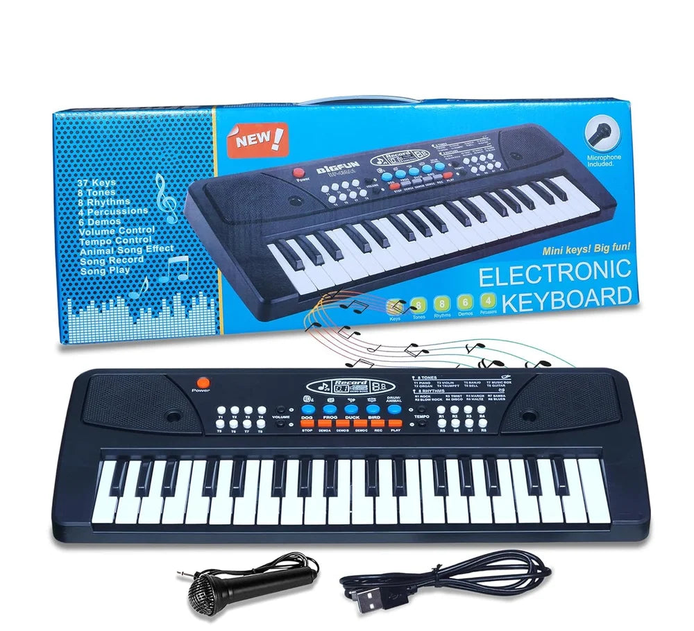 Kids Big Fun 430 Piano (37-Key Electric Piano Keyboard, Musical Toy)