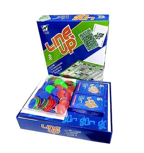 Line Up Cards Game – Challenging, Exciting Sequence Board Game for Families & Kids