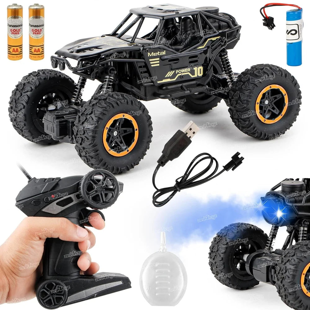 Remote Control Car with Mist Smoke Effect & LED Lights