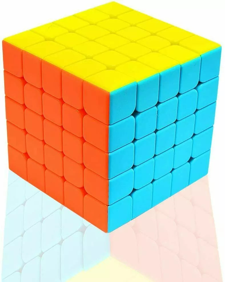 StackCart 5x5 High Speed Stickerless Cube Puzzle