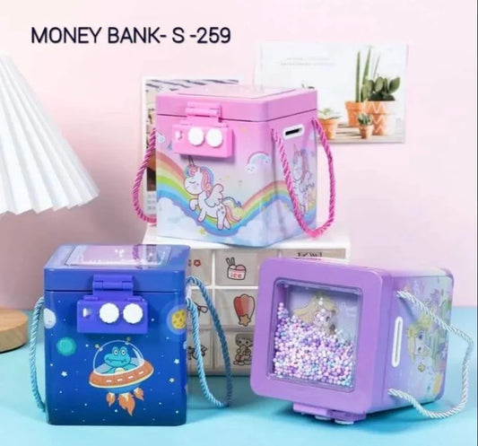 METAL Piggy Money Bank S-259 – The Perfect Birthday Return Gift for Kids