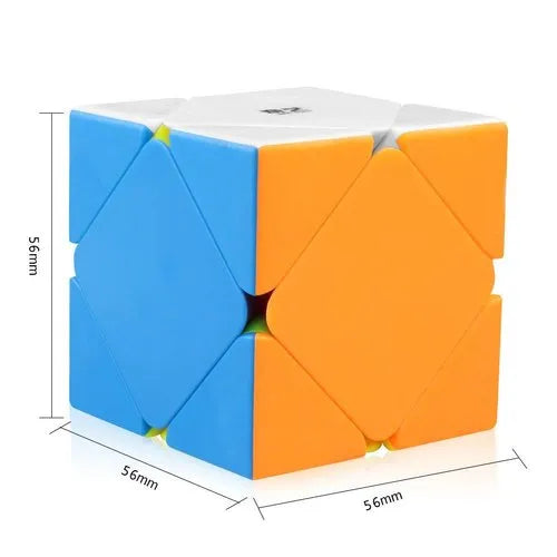 Mayu Skewb High Speed Stickerless Magic Puzzle Cube 3x3