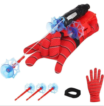 Plastic Spider Web Shooters Toy for Kids | Spider-Man Real Hand Gloves