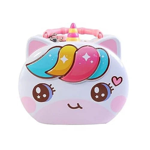 Piggy Bank  with Lock and Key for Boys & Girls